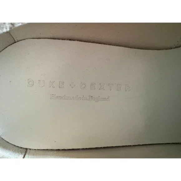 Duke + Dexter Core Wilde olive Penny Loafer Sz 7 Uk 8 US co:black white New - Picture 8 of 9